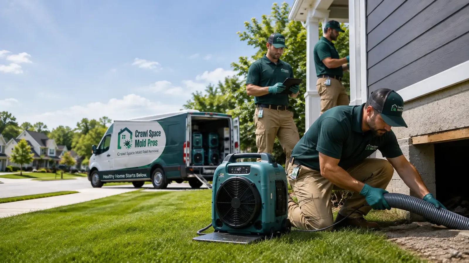 Crawl Space Mold Removal in Prairie Village, KS